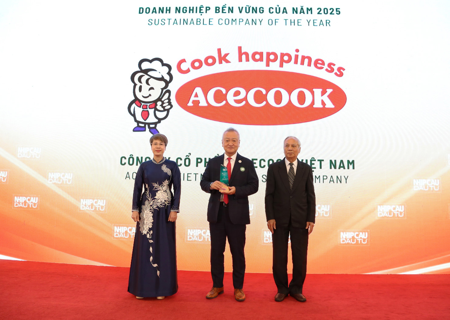 Acecook Việt bongdaso net được vinh danh “Doanh nghiệp bền vững của năm 2025”.