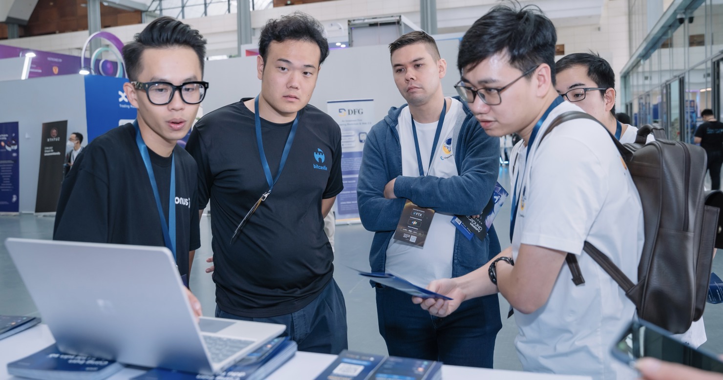 Công ty CP Công nghệ chuỗi khối OnusChain, 1 trong 10 doanh nghiệp vừa nộp hồ sơ đề nghị xác nhận là doanh nghiệp hoạt động đổi mới sáng tạo. Ảnh: Vân Nguyễn
