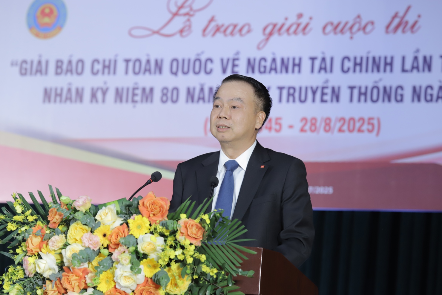 Thay mặt Đảng ủy, Lãnh đạo Bộ Tài chính, Thứ trưởng Nguyễn Đức Chi phát động Cuộc thi Giải Báo chí toàn quốc về ngành Tài chính lần thứ X năm 2027.