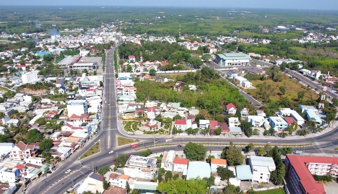 Một góc Bến Cát. Ảnh: ĐT