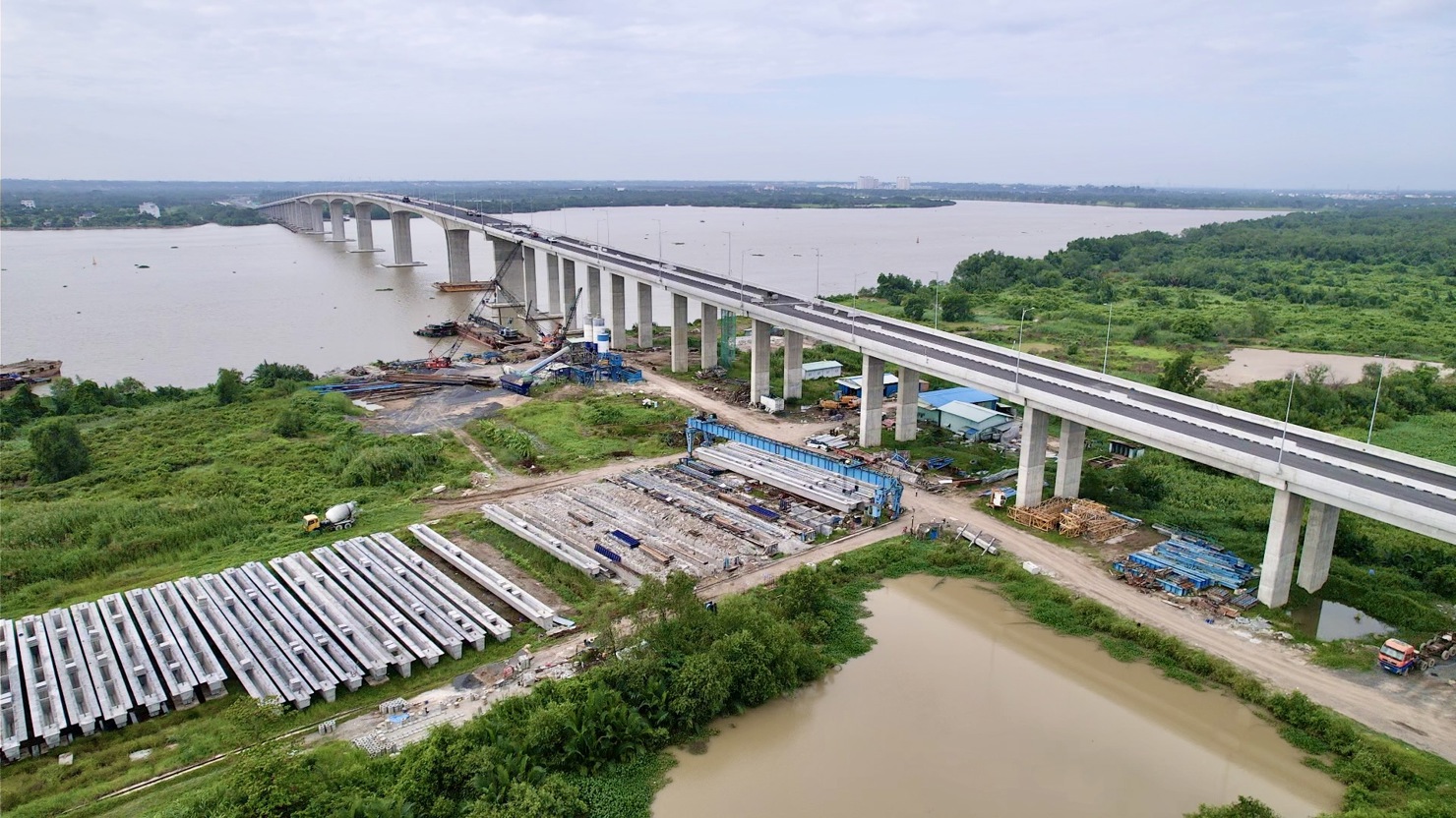 Cầu Nhơn Trạch hiện sản lượng gần đạt 100%. Ảnh: Minh Tuệ