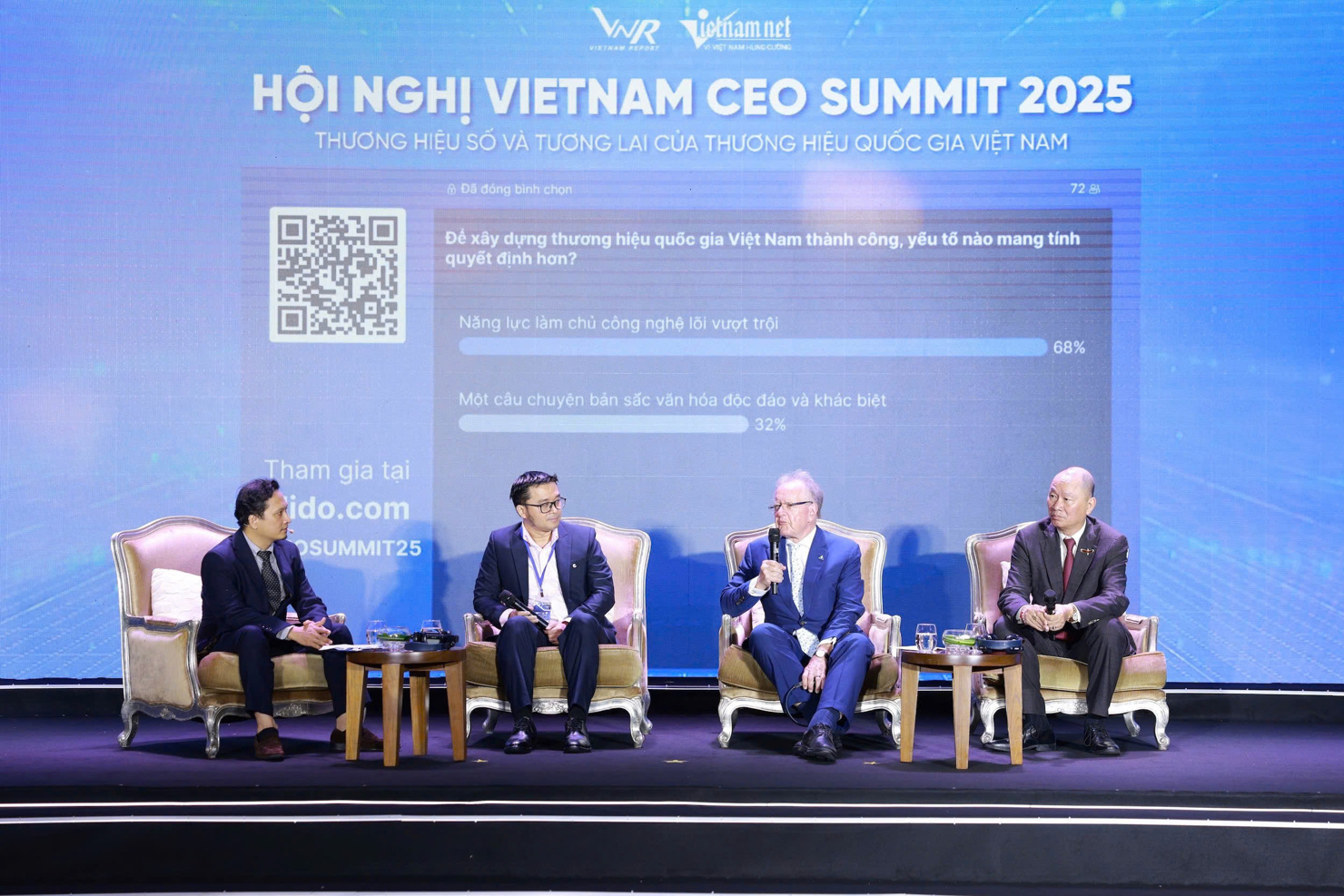 Hội nghị Vietnam CEO Summit 2025 với chủ đề “Thương hiệu số và Tương lai của Thương hiệu quốc gia Việt Nam”