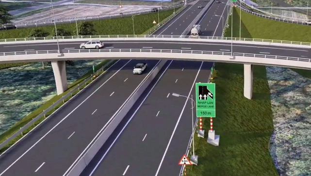 Phối cảnh cao tốc TP. Hồ Chí Minh - Thủ Dầu Một - Chơn Thành. Ảnh: Chủ đầu tư