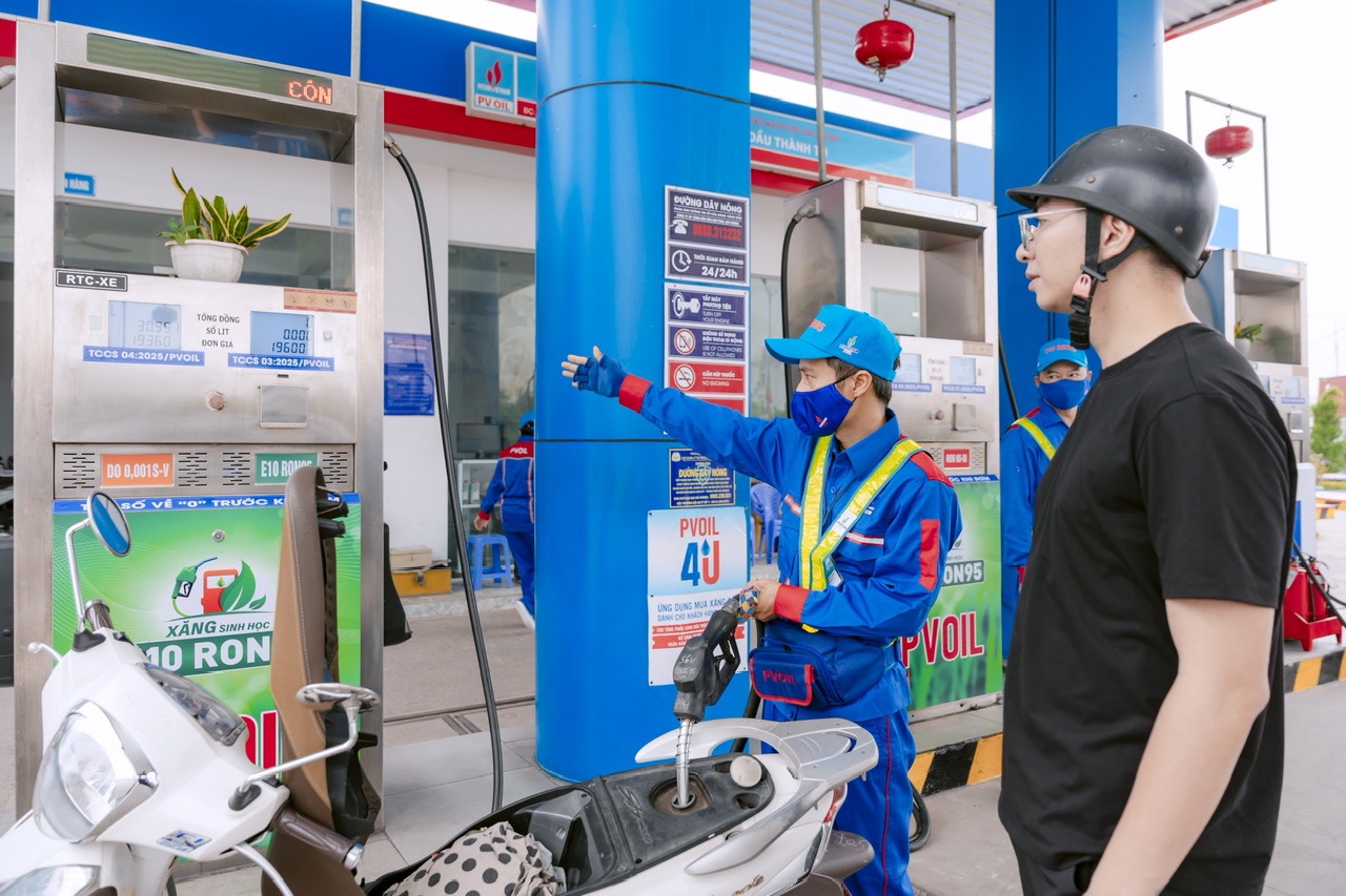 Người dân dùng xăng sinh học đã tăng lên