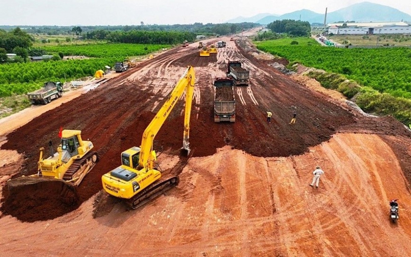 12 dự án quan trọng quốc gia ngành Giao thông vận tải đã giải ngân 19.966,2 tỷ đồng. Ảnh: internet