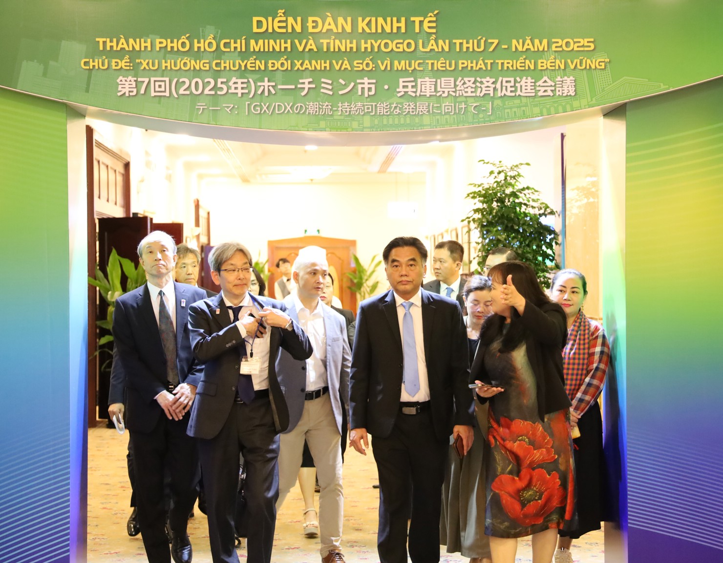 Lãnh đạo TP. Hồ Chí Minh và chính quyền tỉnh Hyogo dự Diễn đàn