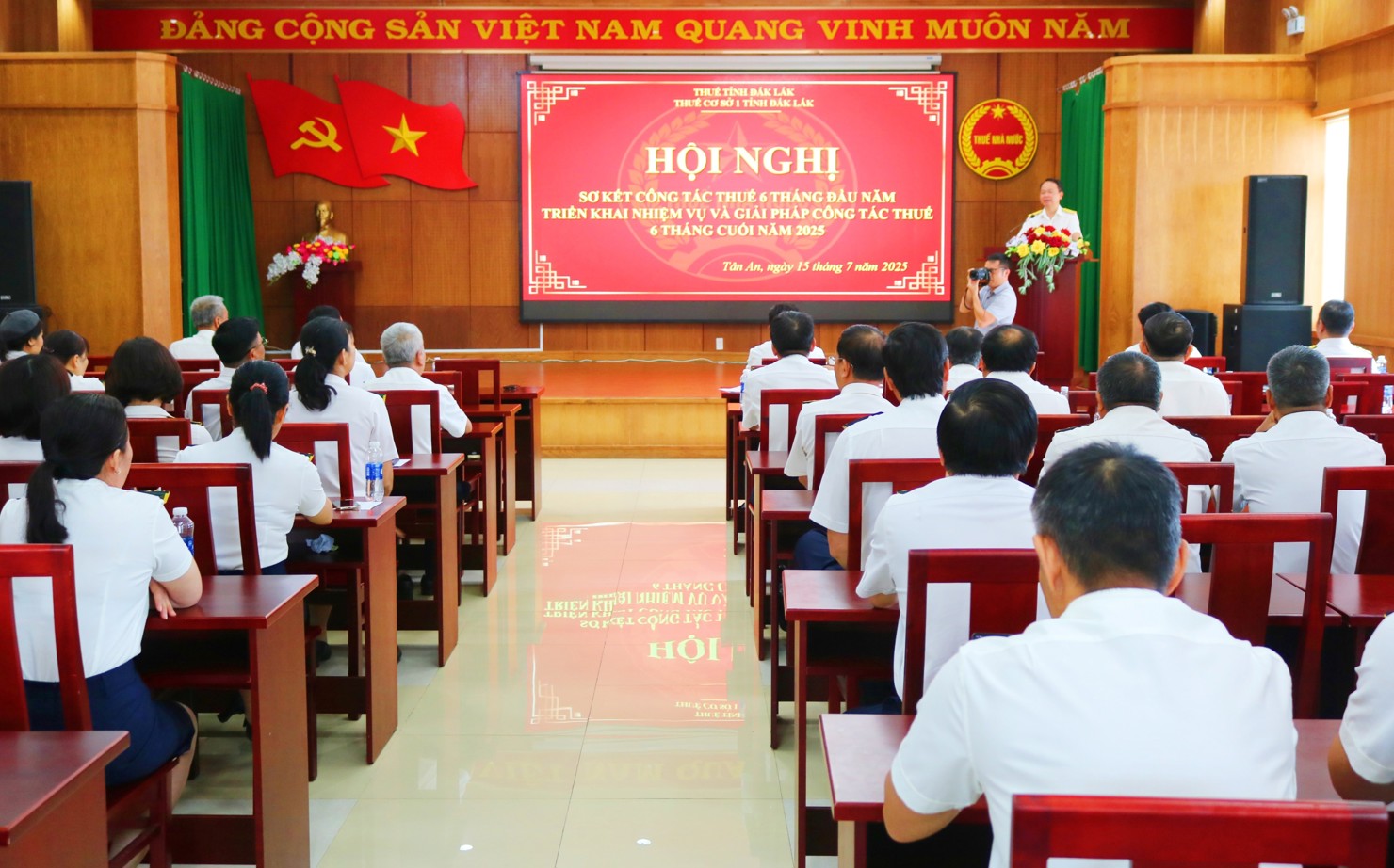 Thuế tỉnh Đắk Lắk thu ngân sách đạt 70,3% dự toán Trung ương giao. Ảnh: HG