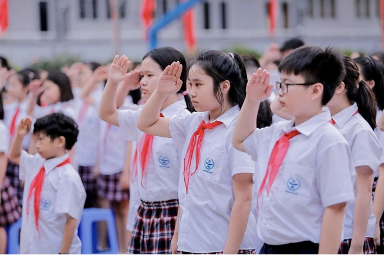 Học sinh nhiều trường được nghỉ học trong thời gian diễn ra hợp luyện, sơ duyệt, tổng duyệt Lễ kỷ niệm, diễu binh, diễu hành.