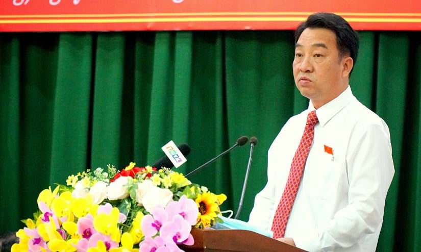Chủ tịch UBND tỉnh Vĩnh Long Lữ Quang Ngời làm Trưởng Ban chỉ đạo thực hiện chính sách BHXH, BHYT, bảo hiểm thất nghiệp tỉnh Vĩnh Long. Ảnh: Trang tin tỉnh Vĩnh Long