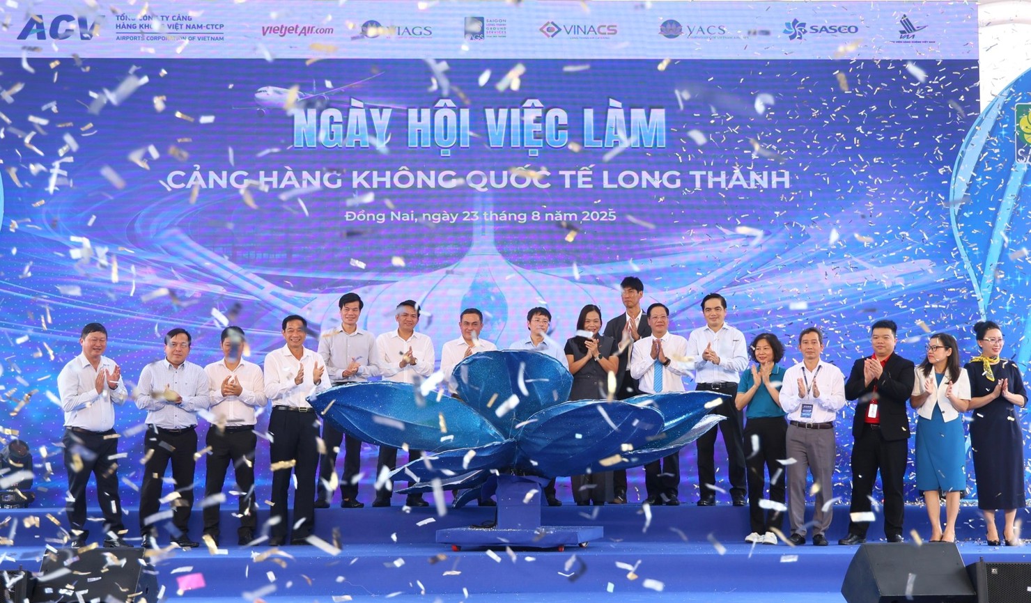 Khởi động tuyển dụng 3.000 nhân sự cho sân bay Long Thành. Ảnh: PT