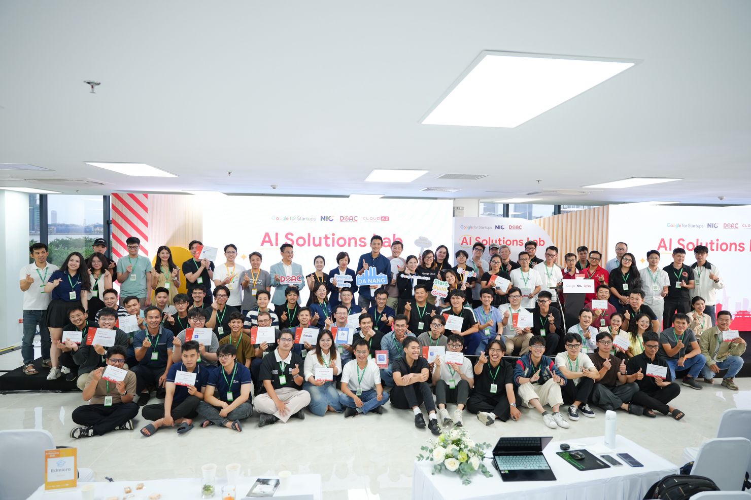 Các startup tham gia AI Solutions Lab tại Đà Nẵng.