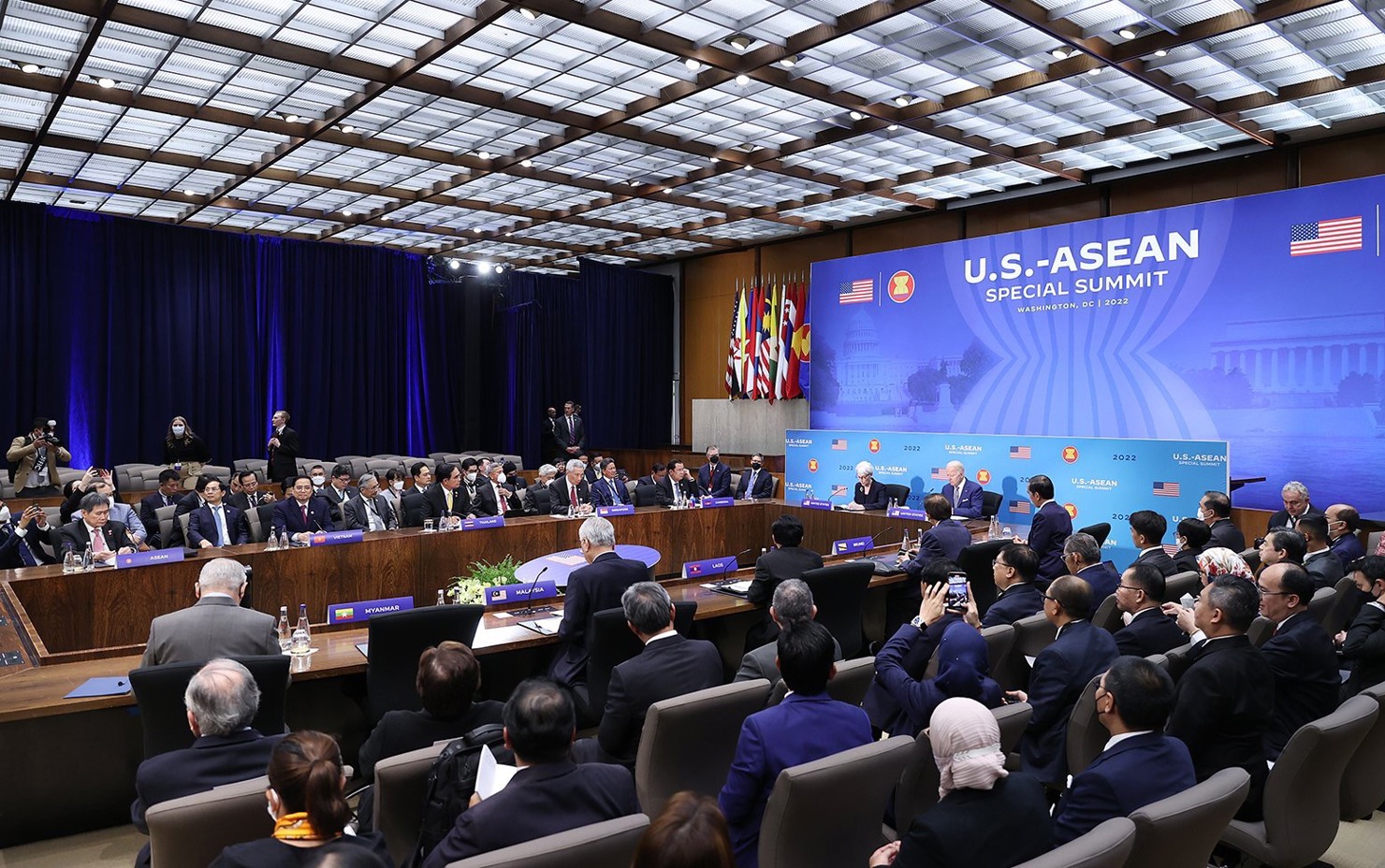 Hội nghị Cấp cao Đặc biệt ASEAN-Hoa Kỳ - Ảnh: VGP/Nhật Bắc.