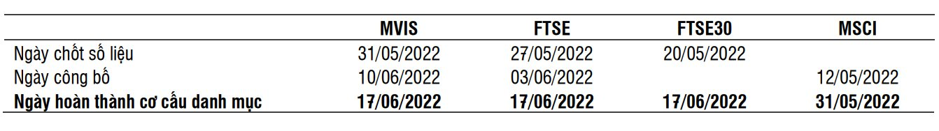 Các quỹ ETF thay đổi danh mục ra sao trong kỳ quý II/2022? - Ảnh 1