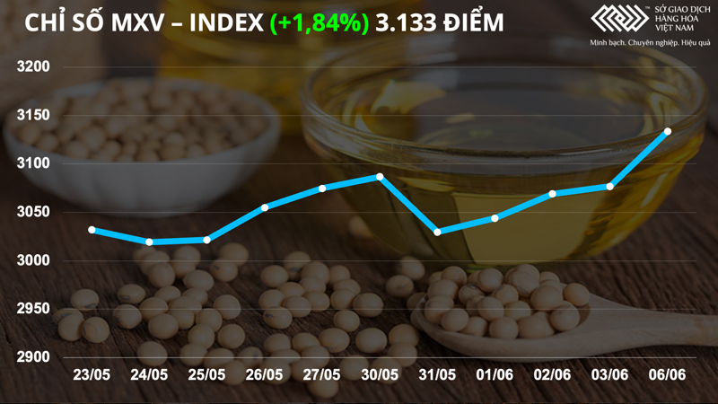 Chỉ số hàng hóa MXV-Index tăng lên mức cao nhất kể từ giữa tháng 3 - Ảnh 1