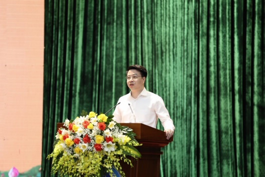 Tổng Gi&aacute;m đốc KBNN Trần Qu&acirc;n ph&aacute;t biểu chỉ đạo tại Hội nghị