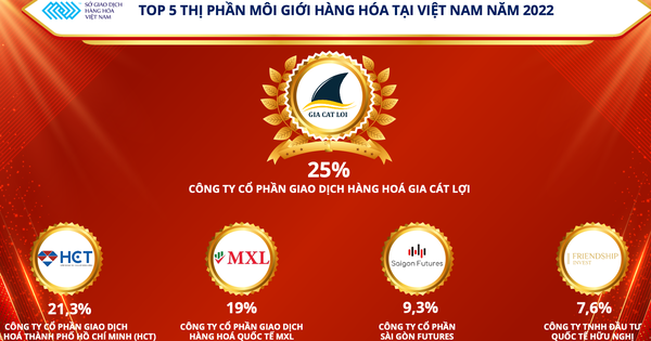 Top 5 thị phần môi giới hàng hóa tại Việt Nam.
