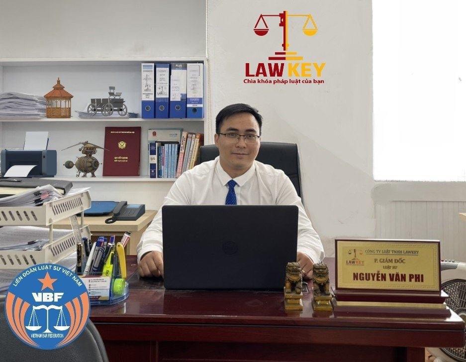 Luật sư Nguyễn Văn Phi - Ph&oacute; Gi&aacute;m đốc C&ocirc;ng ty luật TNHH LawKey.