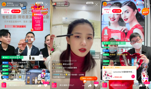 Taobao của Alibaba bắt đầu phát sóng hàng loạt đoạn livestream bán hàng