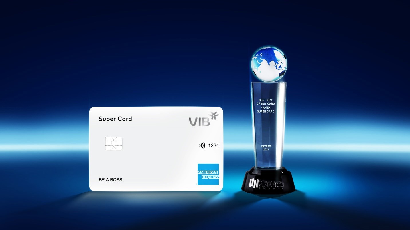VIB Super Card là dòng thẻ tín dụng mới tốt nhất Việt Nam năm 2023. Ảnh: VIB