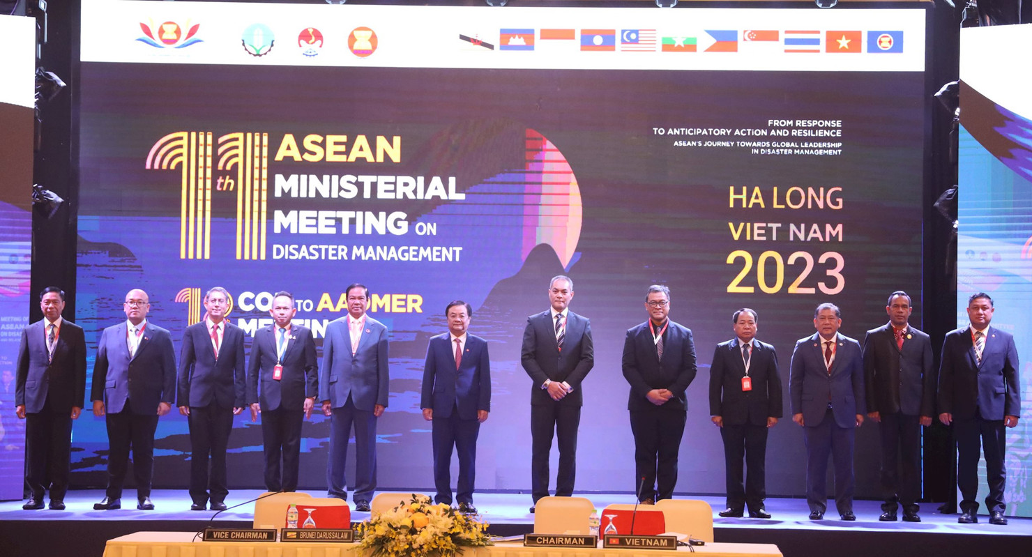 Bộ trưởng, Thứ trưởng các qu&ocirc;́c gia ASEAN tham dự Hội nghị.