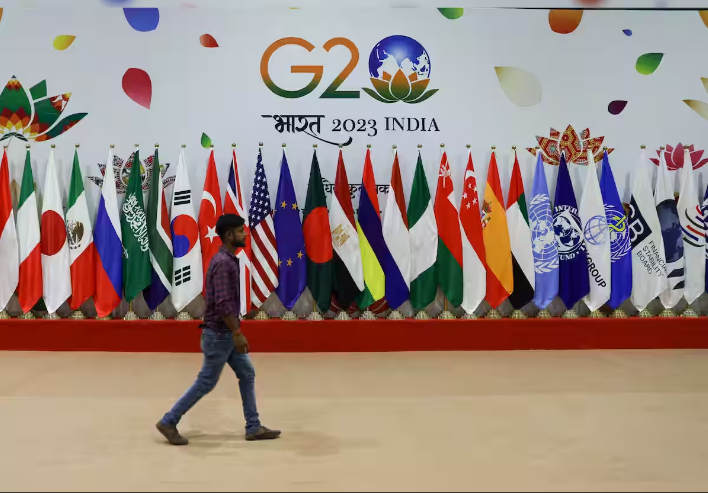 Tại Hội nghị thượng đỉnh G20 ở New Delhi tháng 9 vừa qua, Thủ tướng Ấn Độ Narendra Modi đã gửi lời mời tham dự hội nghị trực tuyến tới lãnh đạo các thành viên G20. Ảnh: Reuters