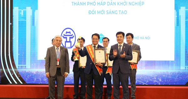 Hà Nội được vinh danh là Thành phố hấp dẫn khởi nghiệp, đổi mới sáng tạo