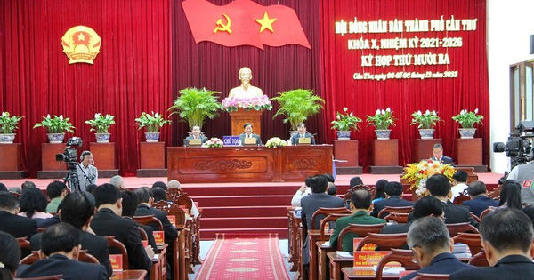 Quang cảnh phiên họp. Ảnh: cantho.gov.vn