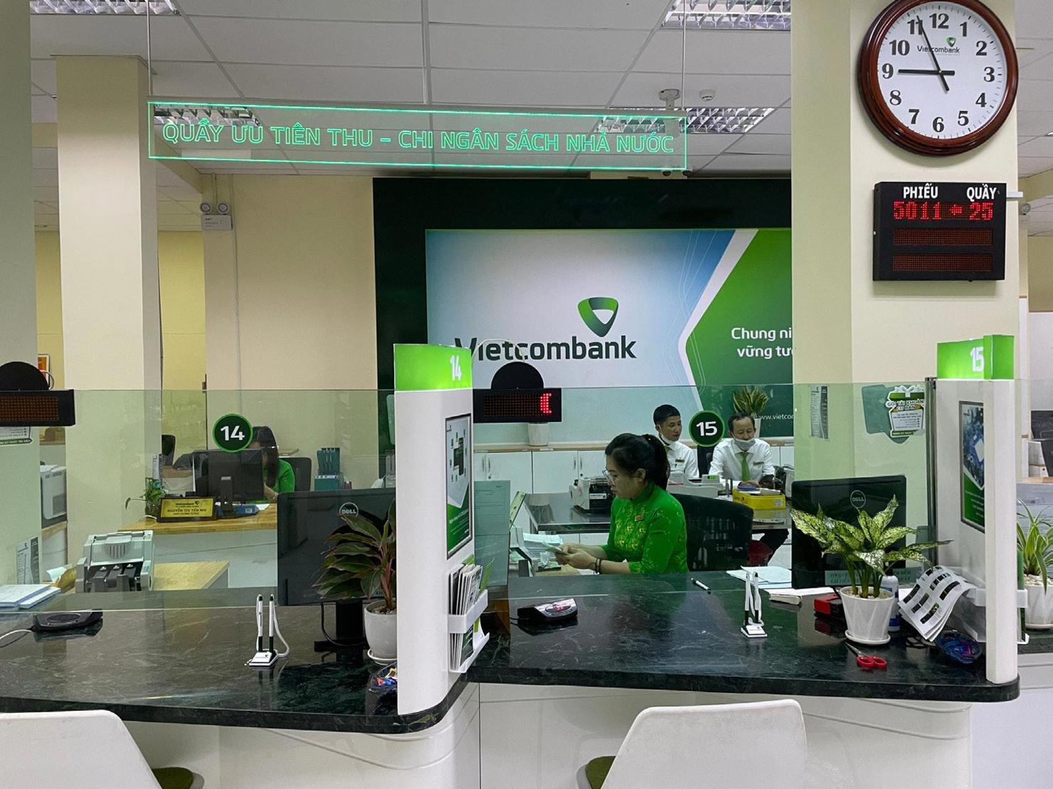 Vietcombank là một trong số các NHTM mà KBNN Bình Dương đã thực hiện ký kết thỏa thuận phối hợp thu NSNN