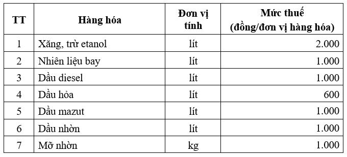 Nghị quyết về mức thuế bảo vệ môi trường đối với xăng, dầu, mỡ nhờn có hiệu lực từ đầu năm 2024 - Ảnh 1