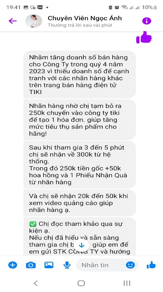 Dính bẫy lừa đảo tặng quà 0 đồng, tài khoản 'bay' tiền tỷ - Ảnh 1