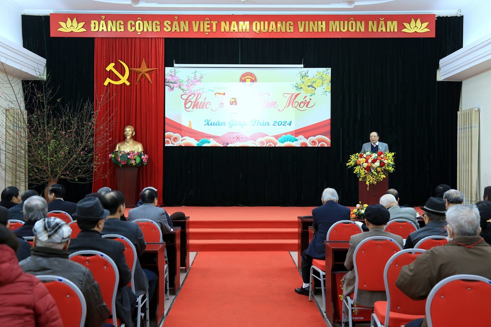 Quang cảnh buổi&nbsp; gặp mặt. Ảnh: Văn Trường