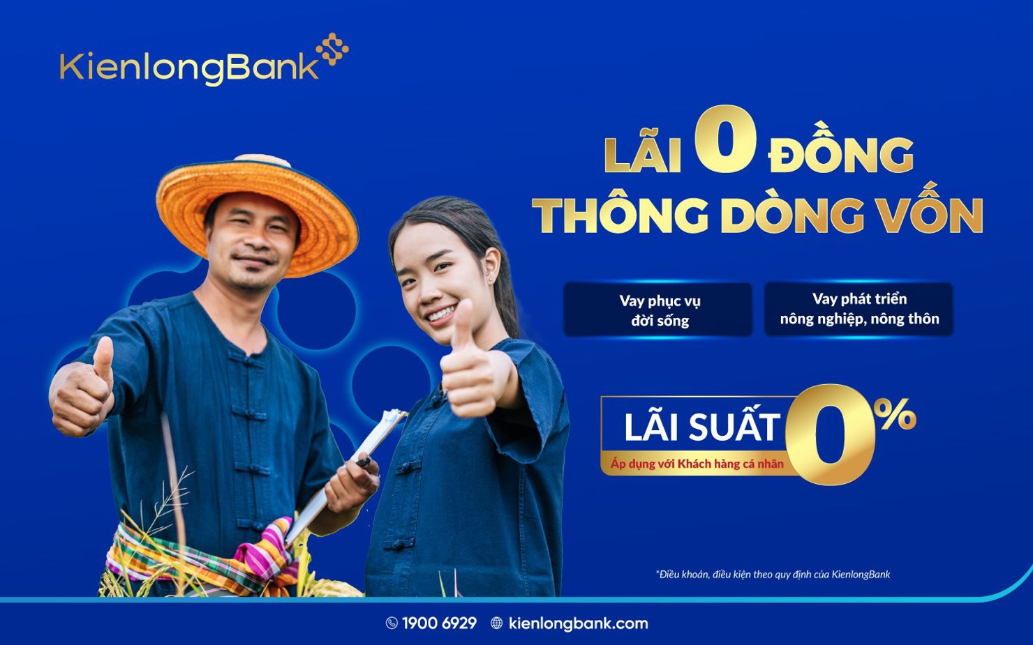 Đầu năm 2024, KienlongBank triển khai chương tr&igrave;nh hỗ trợ l&atilde;i suất 0% nhằm k&iacute;ch cầu hoạt động ti&ecirc;u d&ugrave;ng, đẩy mạnh kinh doanh. Ảnh: KLB.