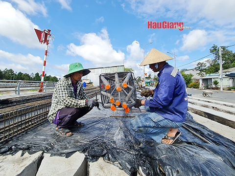 Các ngành, địa phương, chủ đầu tư luôn quan tâm đẩy nhanh tiến độ thực hiện các công trình, dự án trên địa bàn. Ảnh: Hoài Thu