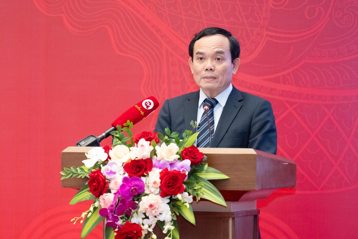 Ph&oacute; Thủ tướng Ch&iacute;nh phủ Trần Lưu Quang ph&aacute;t biểu tại Hội nghị.&nbsp;