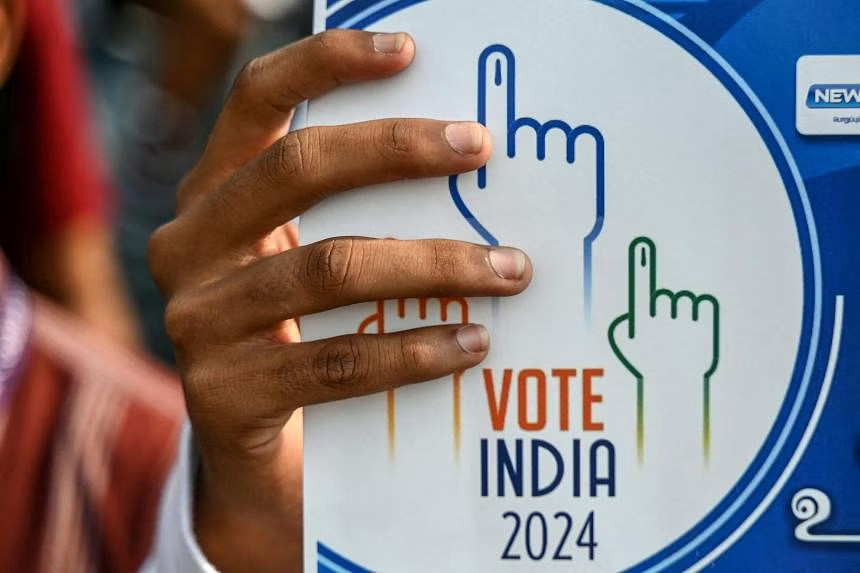 Khoảng 970 triệu cử tri Ấn Độ đủ điều kiện bỏ phiếu trong cuộc bầu cử bắt đầu vào ngày 19/4. Nguồn: AFP