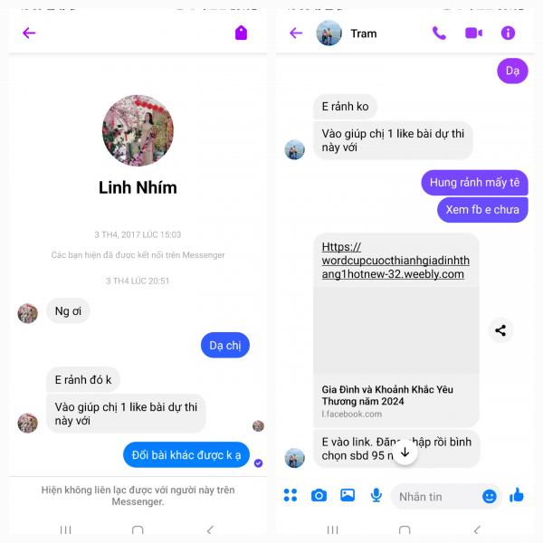 H&igrave;nh thức nhờ like b&agrave;i dự thi tr&ecirc;n facebook,&nbsp;chỉ cần người d&ugrave;ng t&ograve; m&ograve; v&agrave; nhấp v&agrave;o đường link v&agrave; nhập th&ocirc;ng tin th&igrave; t&agrave;i khoản facebook sẽ bị mất