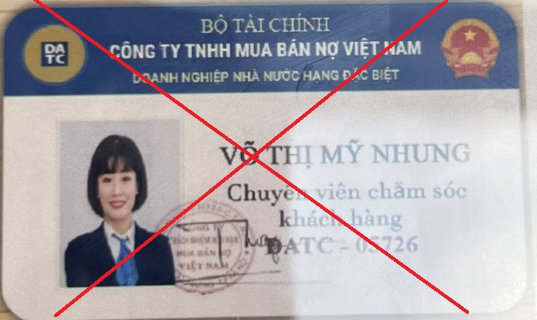 Tiếp tục cảnh báo hành vi mạo danh DATC để lừa đảo - Ảnh 3