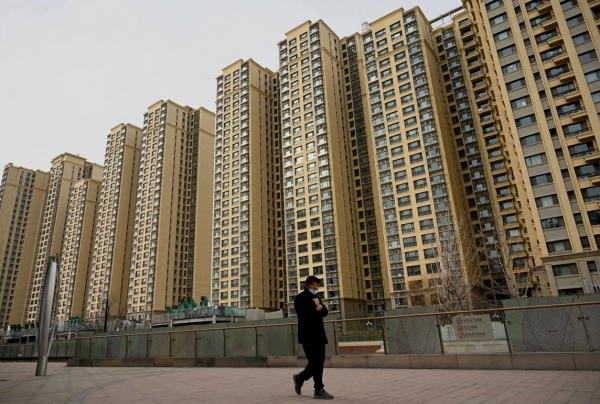Một khu tổ hợp nhà ở tại thành phố Bắc Kinh, Trung Quốc. Nguồn ảnh: AFP