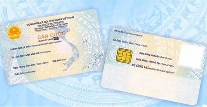  Mẫu thẻ căn cước cấp cho công dân Việt Nam dưới 06 tuổi từ ngày 1/7/2024. Ảnh: TL.