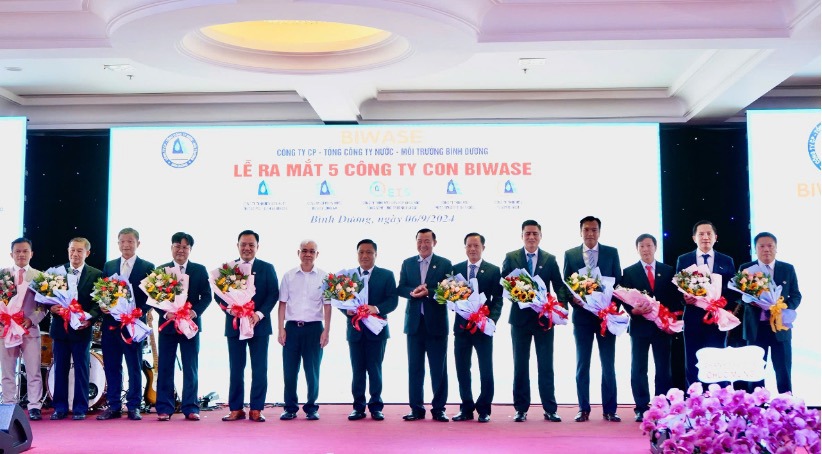 Biwase ra mắt 5 c&ocirc;ng ty con để hướng tới ph&aacute;t triển Tập đo&agrave;n.