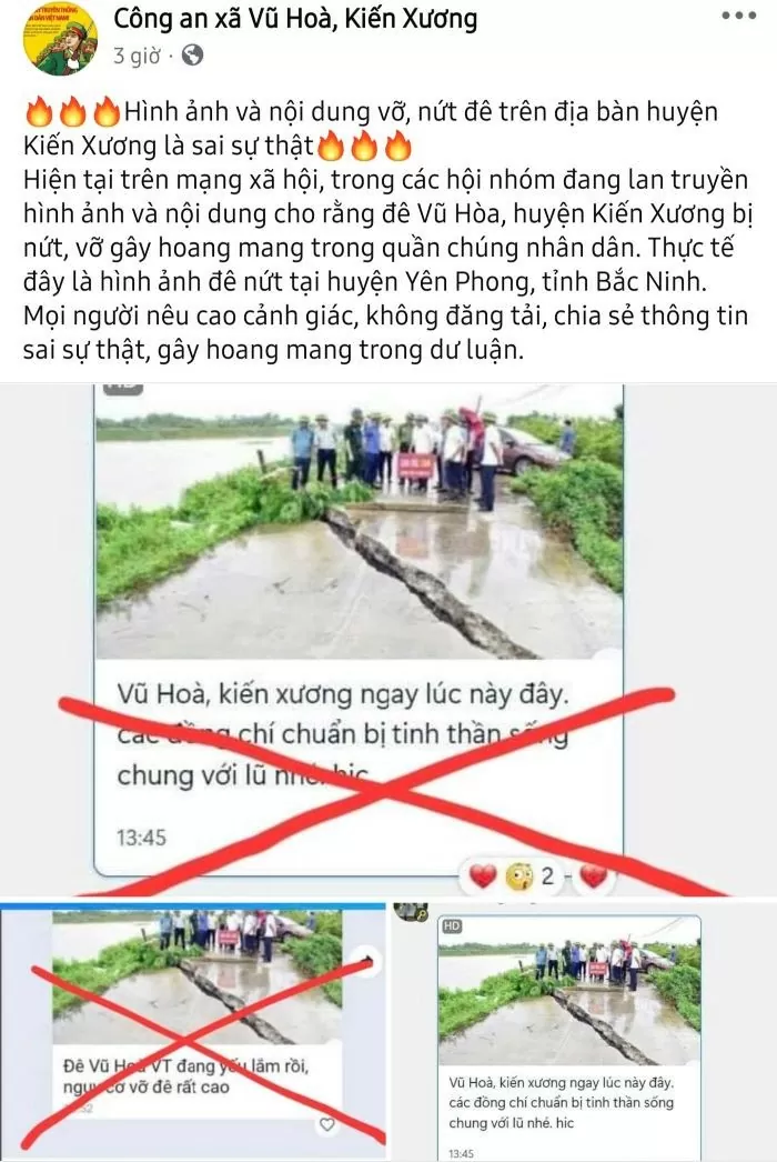 C&aacute;c th&ocirc;ng tin sai sự thật g&acirc;y hoang mang trong Nh&acirc;n d&acirc;n.