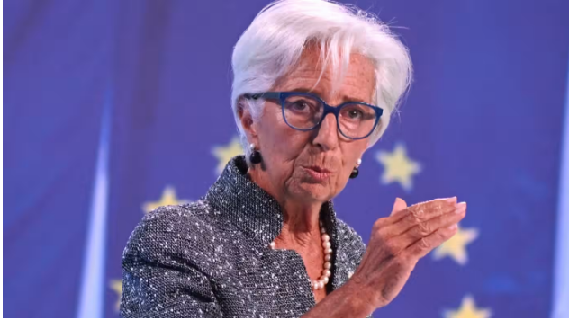 Chủ tịch ECB Christine Lagarde. Ảnh: Reuters