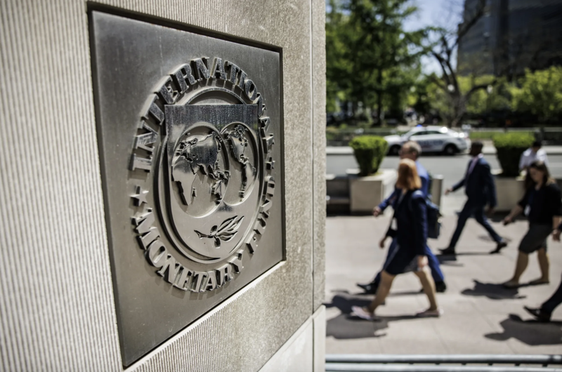 Trụ sở của IMF tại Washington DC. Ảnh: Bloomberg