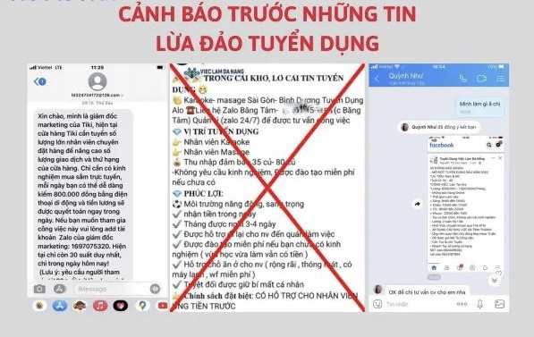 C&aacute;c h&igrave;nh thức lừa đảo tuyển dụng việc l&agrave;m phổ biến cần tr&aacute;nh&nbsp;&nbsp; &nbsp;