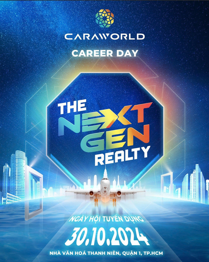 CaraWorld Career Day 2024 l&agrave; ng&agrave;y hội tuyển dụng bất động sản quy m&ocirc; lớn nhất năm 2024, mở ra h&agrave;ng ngh&igrave;n cơ hội việc l&agrave;m bất động sản cho thế hệ trẻ t&agrave;i năng. Ảnh: KN