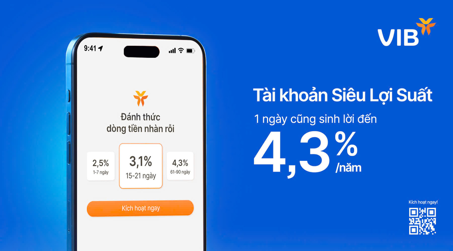 Ra mắt tài khoản Siêu Lợi Suất - VIB mang đến tư duy mới về tiền nhàn rỗi - Ảnh 1