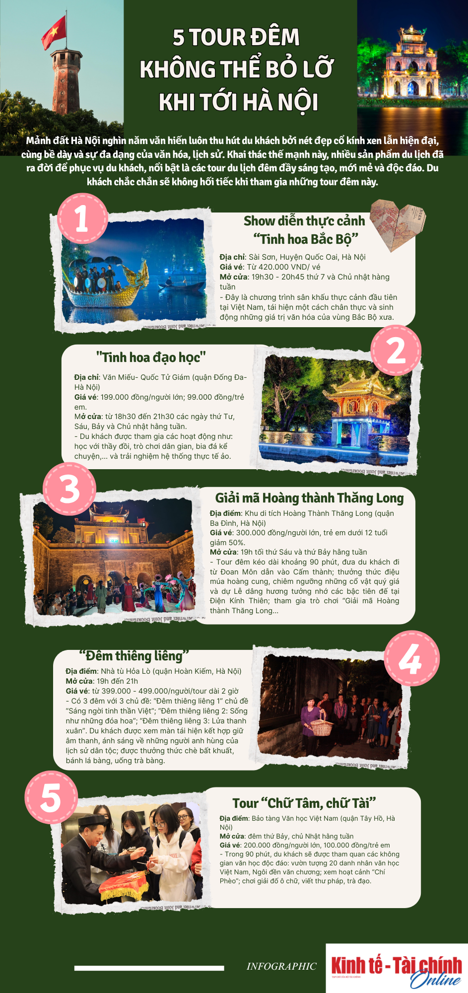 5 tour đêm không thể bỏ lỡ tại TP. Hà Nội - Ảnh 1