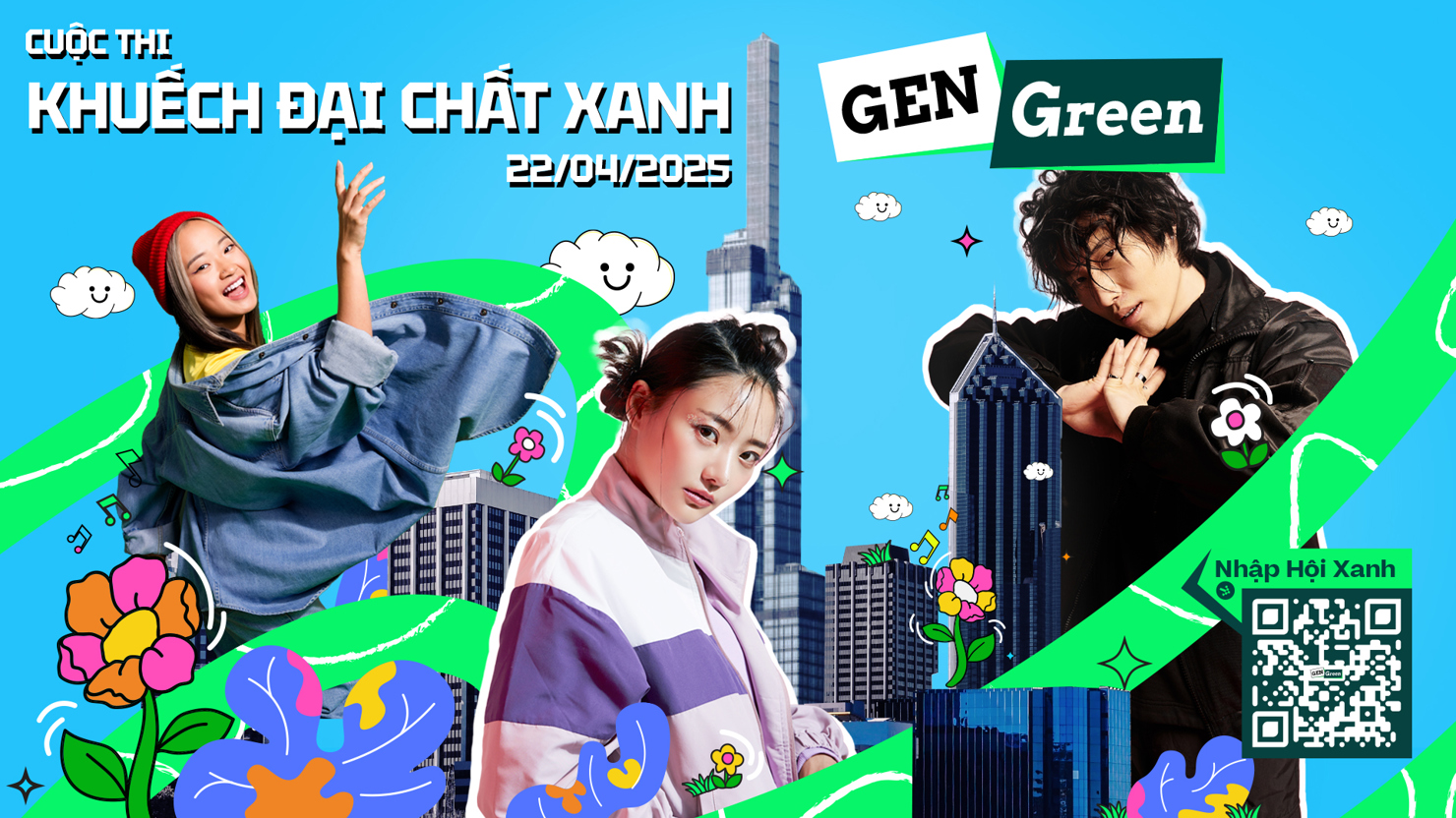 Gen Green Platform là nền tảng sáng tạo dành cho cộng đồng sống xanh, hướng đến “Gen Green” – thế hệ người Việt năng động, muốn đóng góp cho một tương lai bền vững ra mắt ngày 13/4/2025.