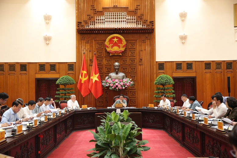 Quang cảnh cuộc họp. Ảnh: VGP
