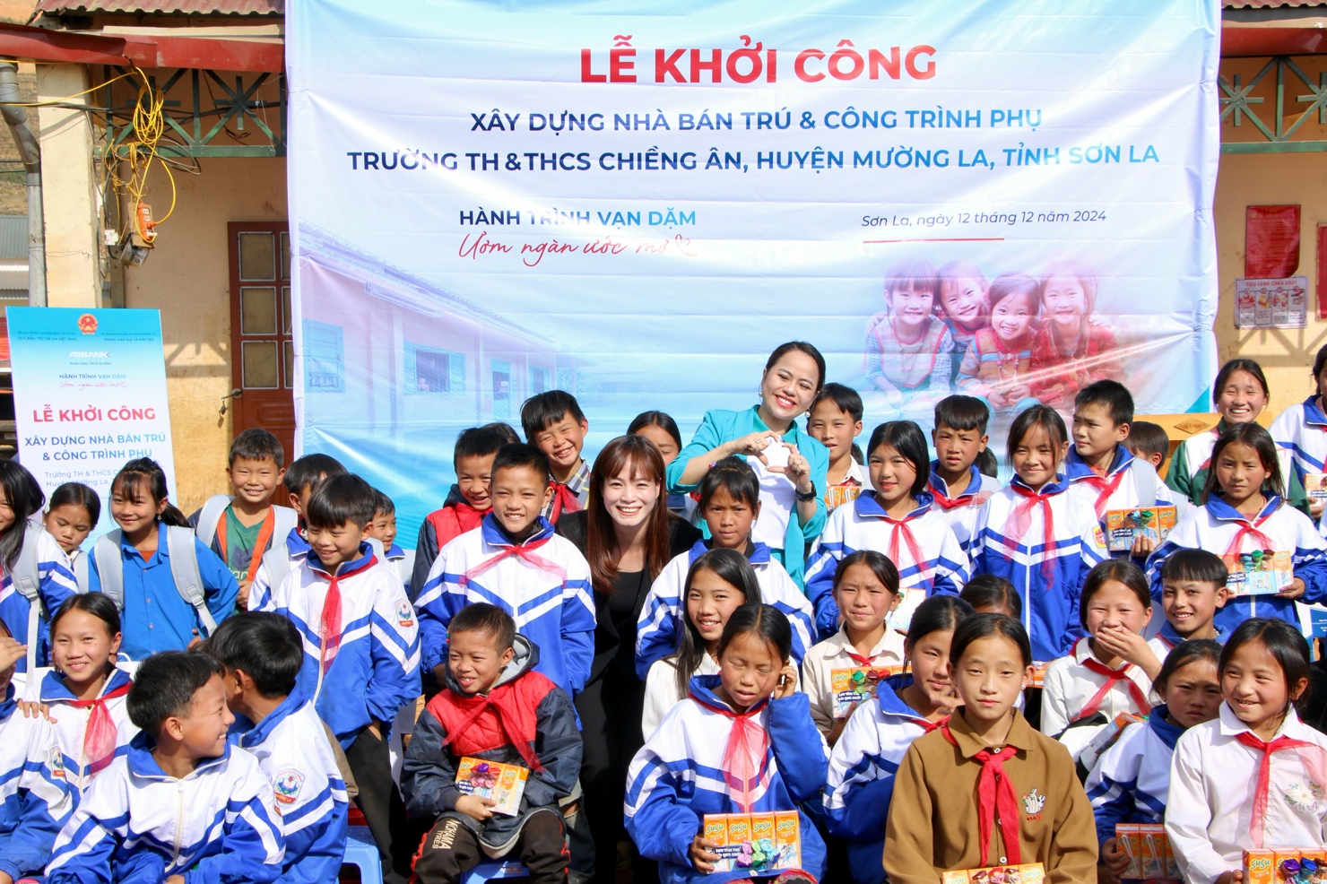 rong các dự án cộng đồng của mình, ABBANK luôn chú trọng hướng đến đối tượng trẻ em – những mầm non tương lai của đất nước